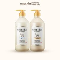 Sữa tắm sữa dê dưỡng ẩm sâu Shower Mate Goat Milk 800ML