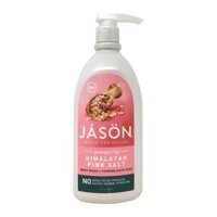 Sữa tắm tạo bọt muối hồng Jason Himalayan Pink Salt Foaming Bath Soak & Body Wash 30Oz 887ml