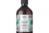 Sữa Tắm Tẩy Tế Bào Chết Chiết Xuất Quả Mâm Xôi Và Bạc Hà Plu Scrub Wash Raspberry Mint 500ml