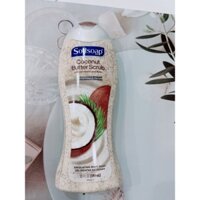Sữa tắm tẩy tế bào chết Softsoap Coconut Butter Scrub