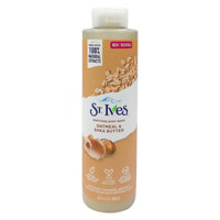 Sữa Tắm Tẩy Tế Bào Chết St.Ives Oatmeal & Shea Butter Soothing Body Wash 650ml