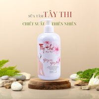 Sữa tắm Tây Thi 500ml - Sao Thái Dương - Giảm mụn lưng, làm sạch da Hương Hoa Đào