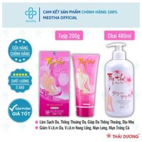 Sữa Tắm Tây Thi Sao Thái Dương - Giảm Mụn Lưng, Làm Sạch Da, Thông Thoáng Lỗ Chân Lông (200ml/480ml)