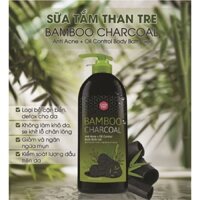 Sữa Tắm Than Tre Bamboo charcoal Cathy Doll[tặng kèm 1 dây buộc tóc]
