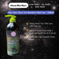 Sữa Tắm Than Tre Cathy Doll Bamboo Charcoal Anti Acne + Oil Control Body Bath Gel Thái Lan 500ml