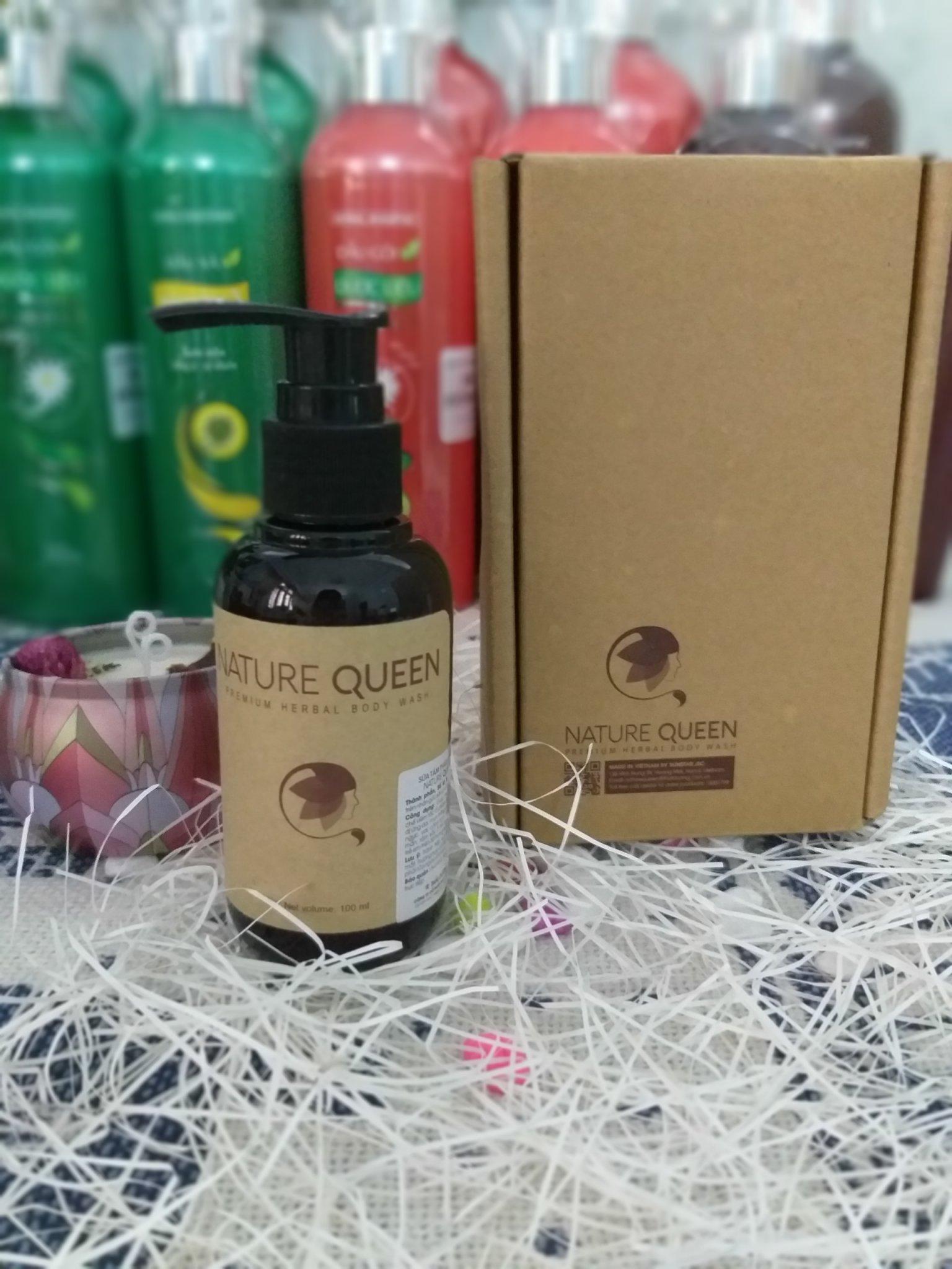 Sữa tắm thảo dược Nature Queen 100 ml