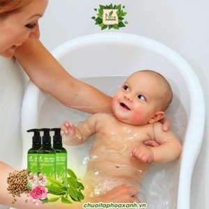 Sữa tắm thảo dược NPro dưỡng ẩm da phù hợp cho cả trẻ sơ sinh 280ml