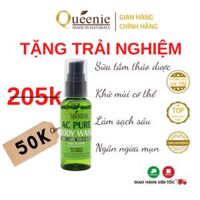 Sữa tắm thảo dược Queenie AC Pure trải nghiệm 50ml – Mỹ phẩm Hàn Quốc