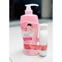 Sữa tắm The bol Charming 650g tặng kèm sữa tắm Ovailove 180g