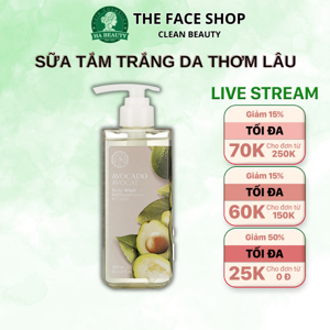 Sữa tắm The face shop Avocado Body Wash