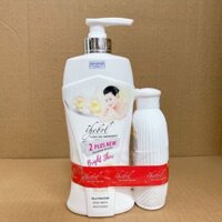 SỮA TẮM THEBOL EM TẮM ANH YÊU 650ML - HƯƠNG NƯỚC HOA PHÁP (MÀU TRẮNG)