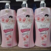 SỮA TẮM THEBOL TINH CHẤT HOA HỒNG 650G.