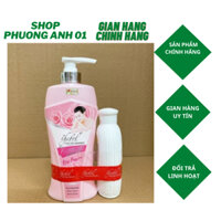 Sữa tắm Thebol trắng/ hồng/ vàng 650g