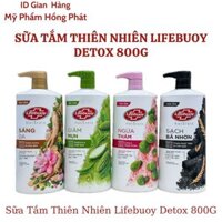 Sữa Tắm Thiên Nhiên Lifebuoy Detox 800G Chính Hãng