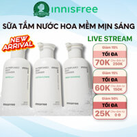 Sữa tắm Thơm mềm mịn sáng sạch khỏe da Hương nước hoa innisfree MY PERFUMED BODY CLEANSER 330mL