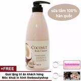 Sữa tắm tinh chất dừa Welcos Coconut Body Cleanser 740g