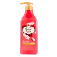 Sữa Tắm Tinh Chất Hoa Đào và Hồng Tươi Shower mate Rose & Cherry Blossom 550g