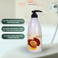 Sữa tắm tinh chất sữa dê giúp Làm sạch, dưỡng ẩm tự nhiên, giúp da mềm mịn BODY SHOWER 700ML