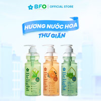 Sữa Tắm Tinh Dầu Thư Giãn Thiên Nhiên Belight Giúp Da Mềm Mại Ngừa Mụn Lưu Hương Suốt Ngày Dài Dung Tích 700ml - Sữa tắm Trà Xanh