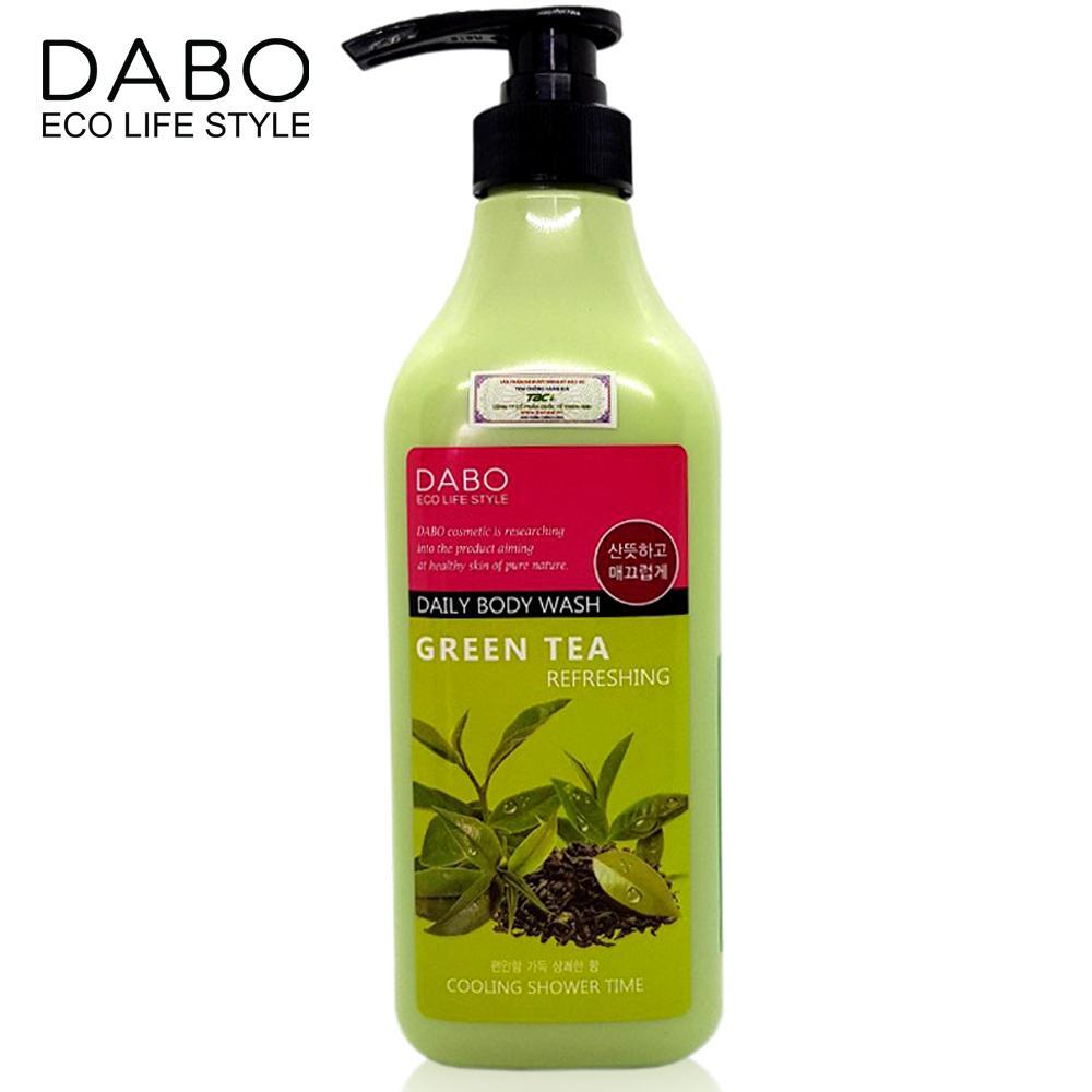 Sữa tắm trà xanh cao cấp - Dabo green tea body wash 750ml