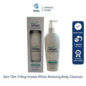Sữa tắm trắng Aroma White relaxing body cleanser - 480 ml