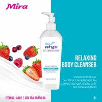 Sữa Tắm Trắng Aroma White Relaxing Body Cleanser 480ml