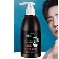 Sữa Tắm Trắng Bùn Núi Lửa LIFUSHA , JEJU - 250ml - HTHshop