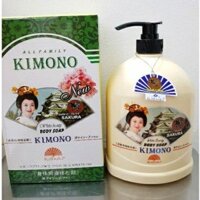 Sữa tắm trắng da 1200ml Kimono