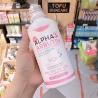 Sữa tắm trắng da Alpha Arbutin Collagen Thái Lan giúp da sáng mịn