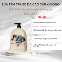 SỮA TẮM TRẮNG DA CAO CẤP KIMONO