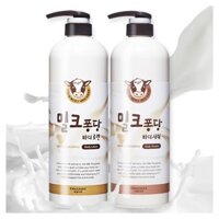 Sữa tắm trắng da chiết  xuất từ sữa tươi bò làm sạch và dưỡng ẩm da Welcos kwailnara milk pongdang body shower 1000ml