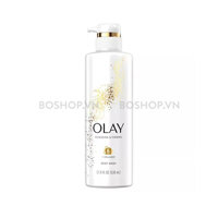 Sữa Tắm Trắng Da, Chống Lão Hóa Olay Cleansing & Firming B3 + Collagen Body Wash 530ml