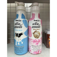 Sữa tắm trắng da con bò Beauty care 1200 ml thái Lan .
