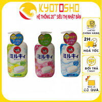 Sữa tắm trắng da con bò Milky Body Soap Nhật Bản 550ml