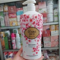 SỮA TẮM TRẮNG DA DOUBLE RICH BLOOMING LOVE 800G VỚI HƯƠNG HOA ANH ĐÀO TINH TẾ