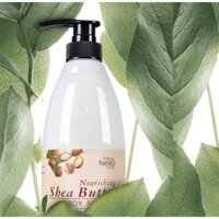 Sữa Tắm Trắng Da Dưỡng Ẩm Bơ Hạt Mỡ RIORI Nourishing Shea Butter Body Shower – 750g