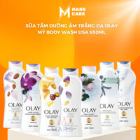 Sữa Tắm Trắng Da Dưỡng Ẩm OLay Fresh Outlast Body Wash Mỹ 650ml, Sữa tắm Olay - MarsCare