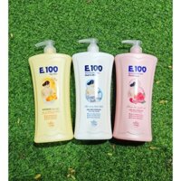 SỮA TẮM TRẮNG DA E100 1200ML VÀNG / TRẮNG / HỒNG