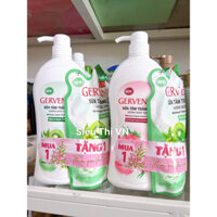 Sữa Tắm Trắng Da Gervenne 900G  Mẫu Mới (Tặng Túi Sữa Tắm 450g)