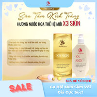sữa tắm trắng da hương nước hoa X3 da trắng sáng mềm mịn giá rẻ 93SKINA