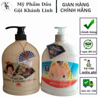 SỮA TẮM TRẮNG DA KIMONO Của Nhật  1200Ml Làm Sạch Bụi Bẩn Cấp Ẩm Cho Da giúp Da Mềm Mịn Trắng Sáng
