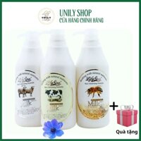 Sữa tắm trắng da LifeSPA Milk Cừu, Lạc Đà, Ong Nhật 500ml I unily88