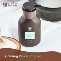 Sữa Tắm Trắng Da Men Rượu Sake LACO 300ml