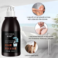 Sữa Tắm Trắng Da Sữa Tắm Bùn Núi Lửa (Lifusha) 250ML