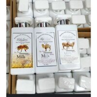 Sữa Tắm Trắng Da Toàn Thân Dưỡng Ẩm Lifespa Milk Hương Sữa Cừu 500ML