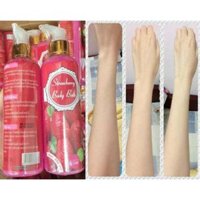 Sữa tắm trắng da toàn thân chiết xuất dâu tây Strawberry Body Bath Thái có hạt massage dung tích 250ml date 2021