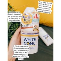 Sữa tắm trắng da white conc 360 ml Nhật Bản