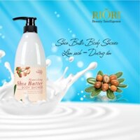 Sữa Tắm Trắng Dưỡng Ẩm Bơ Hạt Mỡ Dưỡng Ẩm Mịn Da RIORI Nourishing Shea Butter Body Shower – 750g