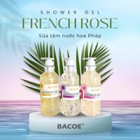 Sữa Tắm Trắng Mịn Ẩm Da Bacoe Cánh Hoa Hồng