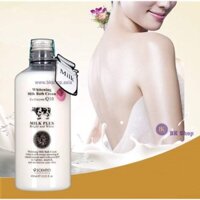 Sữa Tắm trắng sáng da CON BÒ Thái Lan Beauty Buffet Scentio Milk Plus Whitening Q10 Bath Cream 450ml